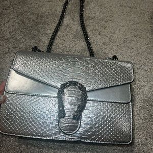 Silver purse